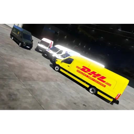 Pack Mercedes Sprinter – Police & Livraison